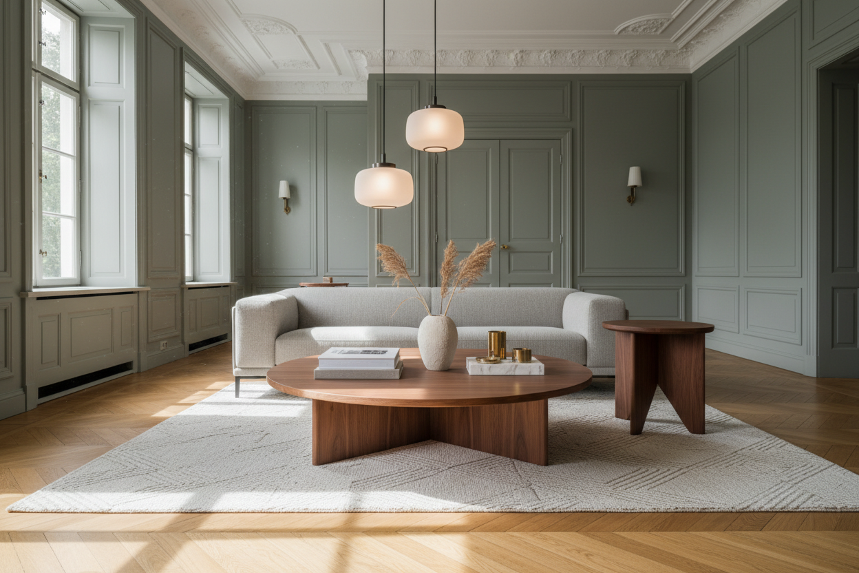 KAFÉBORD OCH SIDOBORD