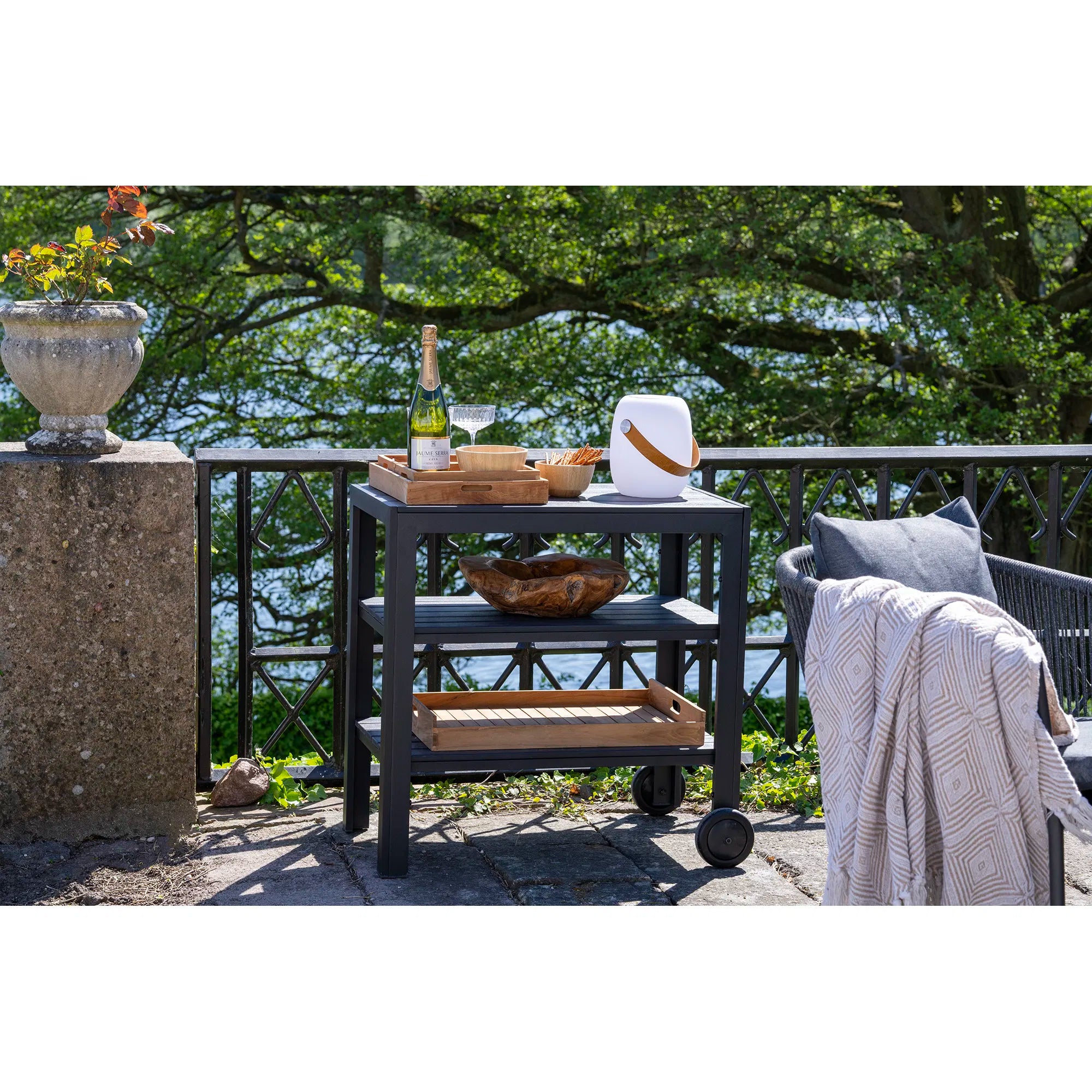 Taormina Serving Cart
